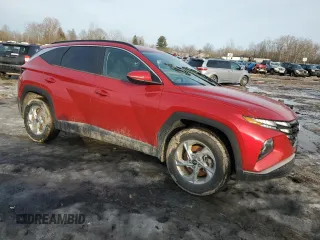 2022 Hyundai Tucson SEL with VIN 5NMJBCAE5NH060342, listed as a Copart auction lot 46814005 with 42,198 mi miles and Salvage Title. Bid and sale history available at carsss.com. Image 4.