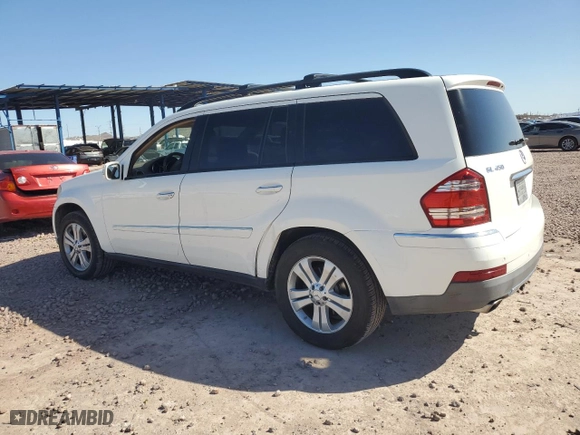 2007 Mercedes-Benz GL-Class with VIN 4JGBF71E77A156997, listed as a Copart auction lot 47774065 with NaN miles and Clean Title. Bid and sale history available at carsss.com. Image 2.
