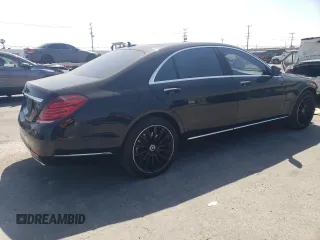 2017 Mercedes-Benz S 550e with VIN WDDUG6DBXHA289413, listed as a Copart auction lot 60136854 with 46,405 mi miles and Salvage Title. Bid and sale history available at DreamBid. Image 3.