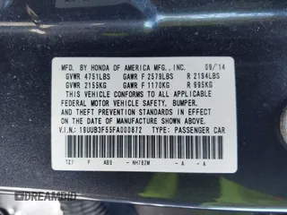 2015 Acura TLX V6 Tech with VIN 19UUB3F55FA000872, listed as a IAAI auction lot 41586406 with 142,067 mi miles. Bid and sale history available at carsss.com. Image 9.