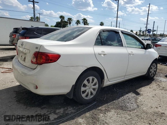 2009 Toyota Corolla with VIN JTDBL40E699047335, listed as a Copart auction lot 54758925 with 212,801 mi miles and Salvage Title. Bid and sale history available at carsss.com. Image 3.