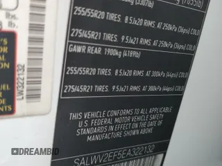 2014 Land Rover Range Rover Sport Autobiography z VIN SALWV2EF5EA322132, wystawiony jako Copart lot #51785705 z przebiegiem 135 134 mil mil oraz Szkoda całkowita • Salvage title. Historia ofert i sprzedaży dostępna na DreamBid. Obrazek 14.