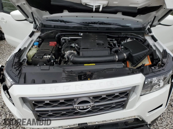 2024 Nissan Frontier SL with VIN 1N6ED1EJ1RN611606, listed as a Copart auction lot 54609955 with 14,599 mi miles and Salvage title. Bid and sale history available at DreamBid. Image 11.