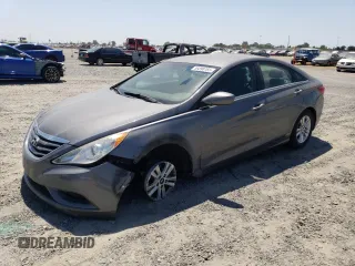 2013 Hyundai Sonata GLS with VIN 5NPEB4AC8DH761318, listed as a Copart auction lot 59390765 with 186,258 mi miles and Salvage title. Bid and sale history available at DreamBid. Image 1.