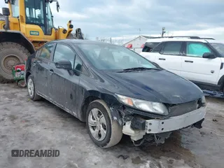 2015 Honda Civic LX with VIN 2HGFB2F50FH502578, listed as a IAAI auction lot 41417830 with 183,137 mi miles and . Bid and sale history available at DreamBid. Image 1.