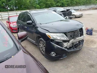 2013 Nissan Pathfinder SV z VIN 5N1AR2MN0DC677898, wystawiony jako IAAI lot #42286674 z przebiegiem 173 697 mil mil oraz . Historia ofert i sprzedaży dostępna na DreamBid. Obrazek 1.
