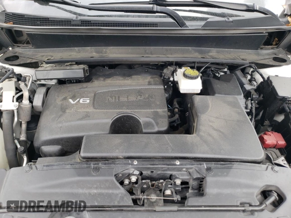 2019 Nissan Pathfinder SV z VIN 5N1DR2MN0KC620658, wystawiony jako Copart lot #55607245 z przebiegiem 114 049 mil mil oraz Szkoda całkowita • Salvage title. Historia ofert i sprzedaży dostępna na DreamBid. Obrazek 12.