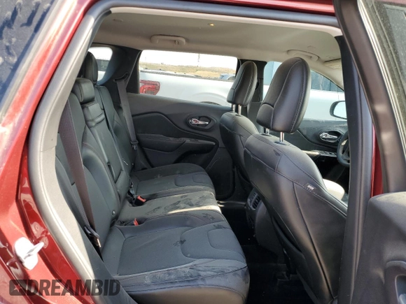 2019 Jeep Cherokee Trailhawk Elite with VIN 1C4PJMBNXKD147403, listed as a Copart auction lot 61609245 with 58,636 mi miles and Clean title. Bid and sale history available at DreamBid. Image 10.