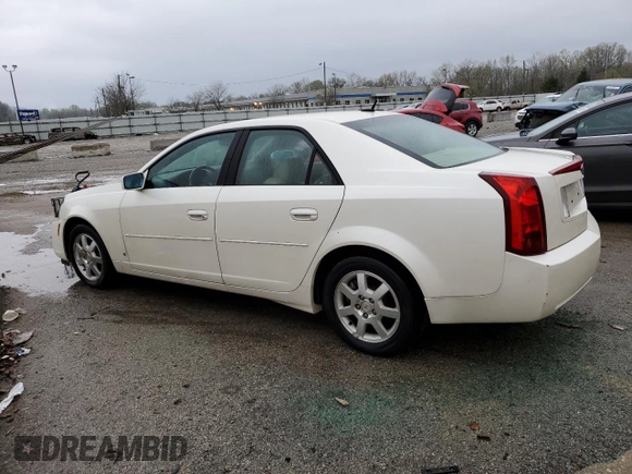 2007 Cadillac CTS with VIN 1G6DM57T070106111, listed as a Copart auction lot 52565605 with 128,609 mi miles and Non repairable. Bid and sale history available at DreamBid. Image 2.