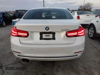 2017 BMW 3 Series 330i with VIN WBA8B9G51HNU50710, listed as a Copart auction lot 81289874 with 141,996 mi miles and Salvage Title. Bid and sale history available at carsss.com. Image 6.