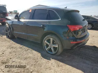 2014 Audi Q5 Premium Plus with VIN WA1DGAFP7EA010883, listed as a Copart auction lot 85812884 with Not provided miles and Salvage title. Bid and sale history available at DreamBid. Image 2.