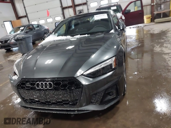 2021 Audi A5 Sportback S line Premium Plus with VIN WAUFACF54MA049369, listed as a IAAI auction lot 41269767 with 46,756 mi miles. Bid and sale history available at carsss.com. Image 12.