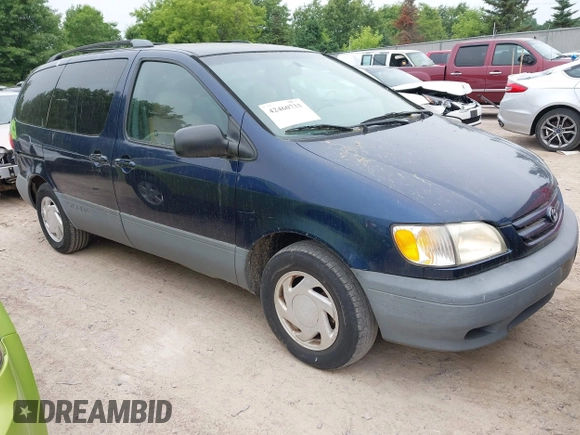 2001 Toyota Sienna LE с VIN 4T3ZF13C21U408918, выставлен на аукционе IAAI как лот 42460733 с пробегом 95 500 миль миль и . История ставок и продаж доступна на DreamBid. Изображение 1.