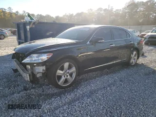 2011 Lexus LS 460 L with VIN JTHGL5EF0B5041863, listed as a Copart auction lot 80481934 with 195,268 mi miles and Salvage Title. Bid and sale history available at DreamBid. Image 1.