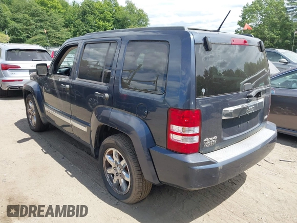2008 Jeep Liberty Limited with VIN 1J8GN58K98W254634, listed as a IAAI auction lot 42777623 with 169,200 mi miles and . Bid and sale history available at DreamBid. Image 3.