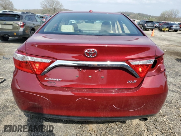 2017 Toyota Camry XLE with VIN 4T1BF1FK0HU634429, listed as a Copart auction lot 54566485 with 35,590 mi miles and Clean Title. Bid and sale history available at carsss.com. Image 6.