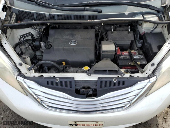2012 Toyota Sienna XLE AAS with VIN 5TDYK3DC6CS229352, listed as a Copart auction lot 48439875 with 189,944 mi miles and Salvage Title. Bid and sale history available at carsss.com. Image 13.