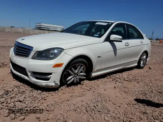 2012 Mercedes-Benz C 250 Sport with VIN WDDGF4HB9CA643364, listed as a Copart auction lot 64761775 with 135,139 mi miles and Salvage title. Bid and sale history available at DreamBid. Image 1.