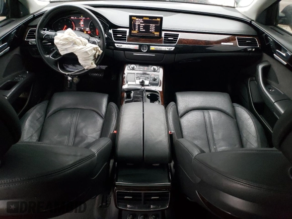 2013 Audi A8 L 3.0L with VIN WAURGAFD2DN001126, listed as a Copart auction lot 87213164 with 116,694 mi miles and Salvage Title. Bid and sale history available at carsss.com. Image 8.