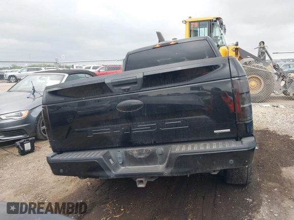 2018 Ford F-150 XL with VIN 1FTEX1EP1JKC22405, listed as a IAAI auction lot 42143837 with 111,597 mi miles and . Bid and sale history available at DreamBid. Image 17.