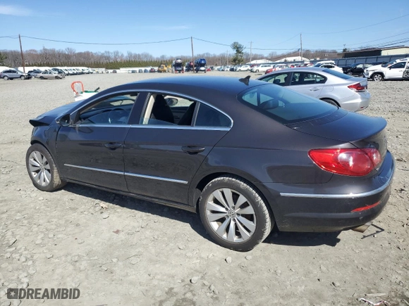 2010 Volkswagen CC Sport with VIN WVWML7AN3AE515218, listed as a Copart auction lot 49946585 with 0 mi miles and Salvage Title. Bid and sale history available at carsss.com. Image 2.