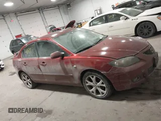 2008 Mazda Mazda3 i Touring Value with VIN JM1BK32F881176435, listed as a IAAI auction lot 41386907 with 156,763 mi miles. Bid and sale history available at carsss.com. Image 13.