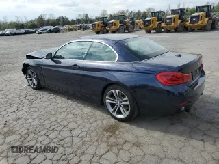 2018 BMW 4 Series 440i z VIN WBA4Z5C57JEE16756, wystawiony jako Copart lot #54753625 z przebiegiem 43 866 mil mil oraz Szkoda całkowita • Salvage title. Historia ofert i sprzedaży dostępna na DreamBid. Obrazek 2.