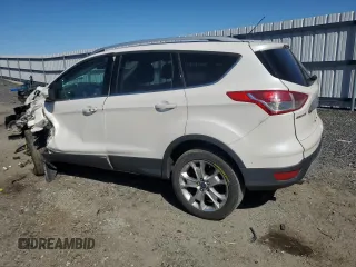 2016 Ford Escape Titanium with VIN 1FMCU9J95GUC74411, listed as a Copart auction lot 50061075 with 198,865 mi miles and Salvage Title. Bid and sale history available at DreamBid. Image 2.
