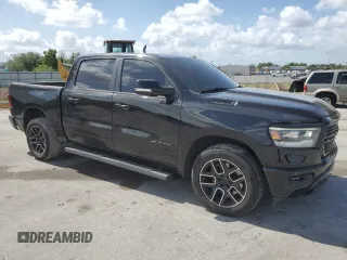 2019 Ram 1500 Big Horn z VIN 1C6RREFT5KN639838, wystawiony jako Copart lot #52424725 z przebiegiem 92 936 mil mil oraz Nie do naprawy • Non repairable. Historia ofert i sprzedaży dostępna na DreamBid. Obrazek 4.