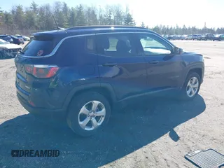 2020 Jeep Compass Latitude with VIN 3C4NJDBB0LT117321, listed as a IAAI auction lot 42027512 with 42,840 mi miles and . Bid and sale history available at DreamBid. Image 4.