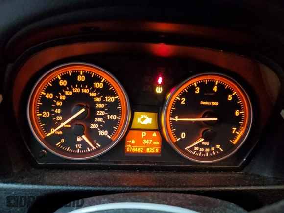 2014 BMW X1 xDrive28i with VIN WBAVL1C51EVY12411, listed as a Copart auction lot 44966055 with 76,462 mi miles and Salvage Title. Bid and sale history available at carsss.com. Image 9.