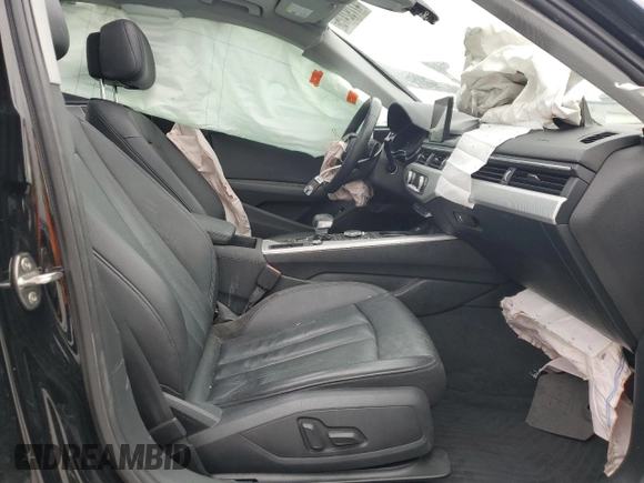 2018 Audi A4 Premium with VIN WAUKMAF40JA115039, listed as a Copart auction lot 47792475 with 0 mi miles and Salvage Title. Bid and sale history available at carsss.com. Image 7.