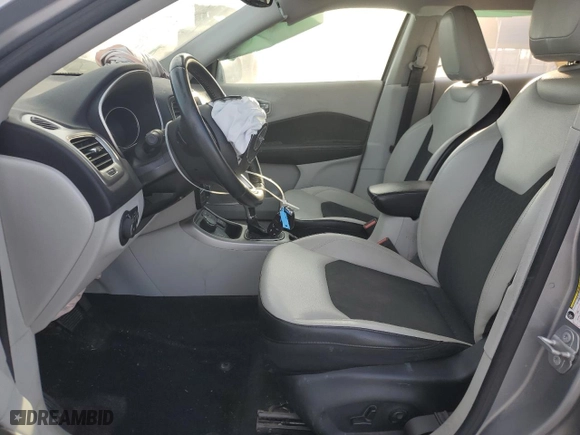 2018 Jeep Compass Latitude with VIN 3C4NJDBB2JT361260, listed as a Copart auction lot 49444725 with 126,445 mi miles and Salvage Title. Bid and sale history available at carsss.com. Image 7.