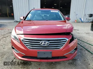 2017 Hyundai Sonata 2.4L with VIN 5NPE24AF3HH516541, listed as a Copart auction lot 52122975 with 117,206 mi miles and Salvage Title. Bid and sale history available at carsss.com. Image 5.