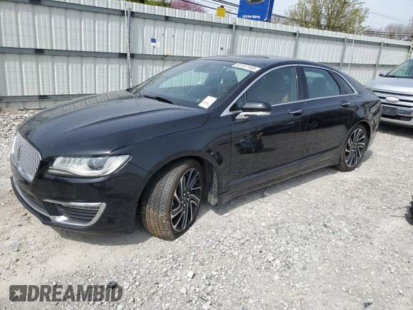 2020 Lincoln MKZ Hybrid Reserve with VIN 3LN6L5LU8LR611648, listed as a Copart auction lot 53107155 with 22,485 mi miles and Salvage title. Bid and sale history available at DreamBid. Image 1.