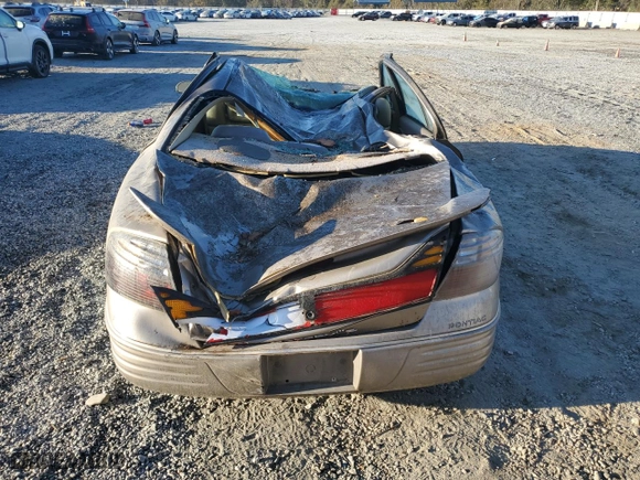 2001 Pontiac Bonneville SE with VIN 1G2HX54K314206208, listed as a Copart auction lot 75285534 with 0 mi miles and Salvage Title. Bid and sale history available at carsss.com. Image 6.