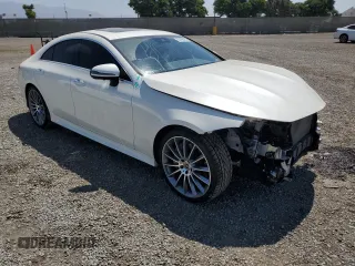 2021 Mercedes-Benz CLS 450 with VIN W1K2J5JB7MA087033, listed as a Copart auction lot 63196523 with 21,675 mi miles and . Bid and sale history available at DreamBid. Image 4.
