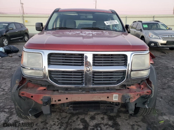 2007 Dodge Nitro SLT with VIN 1D8GU58K47W682072, listed as a Copart auction lot 41380275 with 175,330 mi miles and Salvage Title. Bid and sale history available at carsss.com. Image 5.