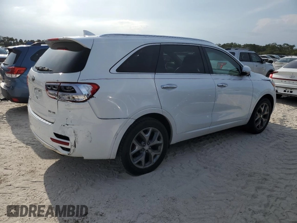 2016 Kia Sorento SX z VIN 5XYPK4A50GG008162, wystawiony jako Copart lot #55602355 z przebiegiem 49 987 mil mil oraz Szkoda całkowita • Salvage title. Historia ofert i sprzedaży dostępna na DreamBid. Obrazek 3.