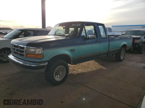 1994 Ford F-150 with VIN 1FTEX14H1RKA23456, listed as a Copart auction lot 83909314 with 98,320 mi miles and Clean Title. Bid and sale history available at carsss.com. Image 1.