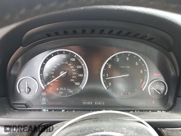 2016 BMW 5 Series 528i z VIN WBA5A5C50GG353800, wystawiony jako Copart lot #50922515 z przebiegiem 151 478 mil mil oraz Szkoda całkowita • Salvage title. Historia ofert i sprzedaży dostępna na DreamBid. Obrazek 9.