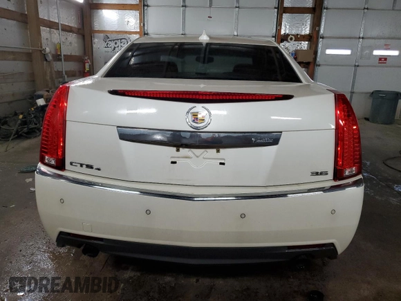 2011 Cadillac CTS Premium with VIN 1G6DS5ED9B0144348, listed as a Copart auction lot 42005895 with 166,525 mi miles and Salvage Title. Bid and sale history available at carsss.com. Image 6.