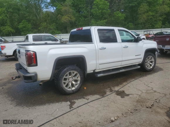 2017 GMC Sierra 1500 SLT with VIN 3GTU2NEC8HG170609, listed as a Copart auction lot 52048405 with 162,154 mi miles and Salvage Title. Bid and sale history available at carsss.com. Image 3.