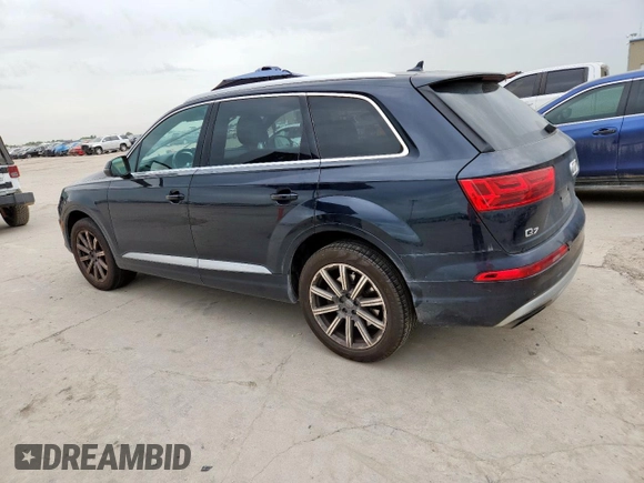 2017 Audi Q7 Premium Plus with VIN WA1LAAF71HD025184, listed as a Copart auction lot 63401355 with 109,933 mi miles and Clean title. Bid and sale history available at DreamBid. Image 2.