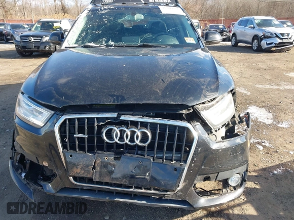 2015 Audi Q3 Prestige with VIN WA1GFCFS4FR004025, listed as a IAAI auction lot 41286031 with 103,132 mi miles and . Bid and sale history available at DreamBid. Image 19.