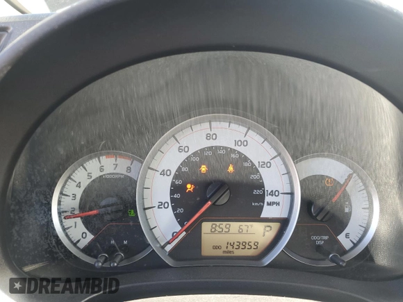 2012 Toyota Yaris L z VIN JTDKTUD35CD515441, wystawiony jako Copart lot #58772585 z przebiegiem 143 959 mil mil oraz Szkoda całkowita • Salvage title. Historia ofert i sprzedaży dostępna na DreamBid. Obrazek 9.