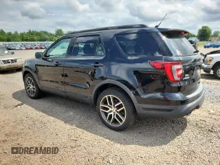 2018 Ford Explorer Sport with VIN 1FM5K8GT1JGA52742, listed as a Copart auction lot 64872875 with 50,024 mi miles and Clean title. Bid and sale history available at DreamBid. Image 2.