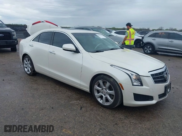 2014 Cadillac ATS Standard RWD with VIN 1G6AA5RX0E0185448, listed as a IAAI auction lot 41910150 with 179,969 mi miles and . Bid and sale history available at DreamBid. Image 1.