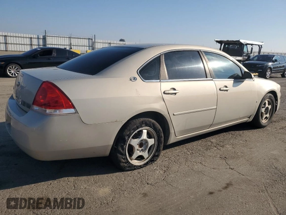 2008 Chevrolet Impala with VIN 2G1WB55N889136084, listed as a Copart auction lot 87488604 with 166,836 mi miles and Clean Title. Bid and sale history available at DreamBid. Image 3.
