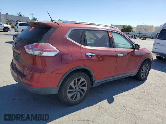 2016 Nissan Rogue SL with VIN 5N1AT2MT5GC814404, listed as a Copart auction lot 56337165 with 265,898 mi miles and Clean Title. Bid and sale history available at DreamBid. Image 3.